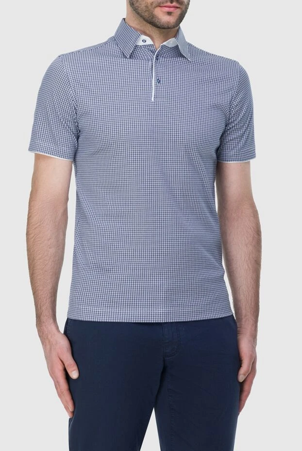 Zilli man blue cotton polo for men 164954 - photo 3