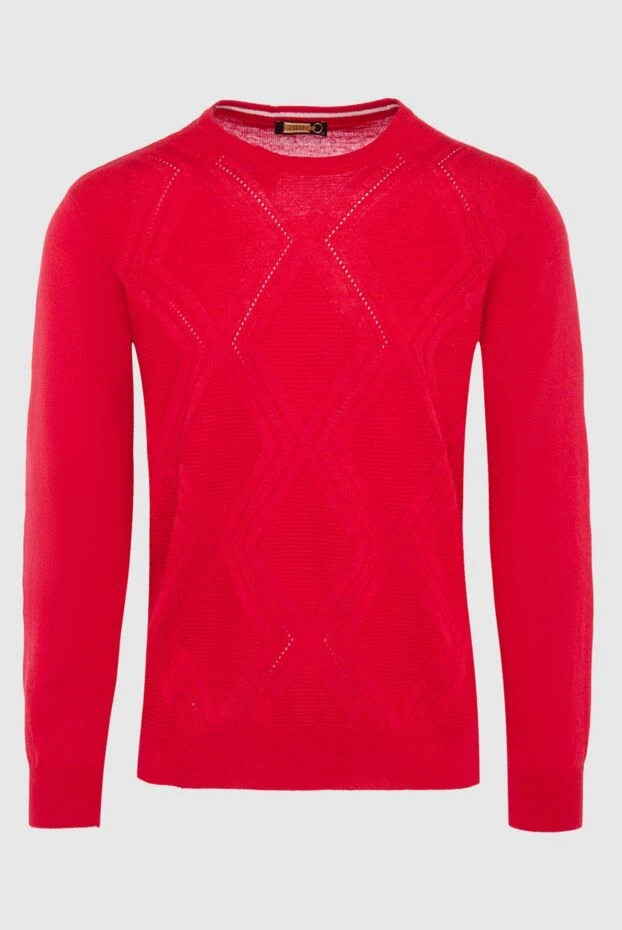 Zilli man silk and linen jumper red for men buy with prices and photos 164824 - photo 1