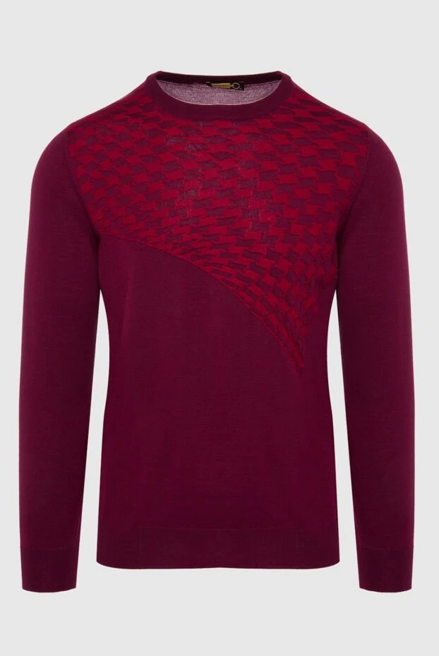 Zilli man cashmere jumper burgundy for men buy with prices and photos 164827 - photo 1