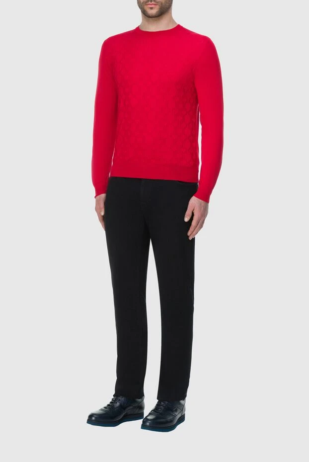 Zilli man red silk jumper for men buy with prices and photos 164828 - photo 2