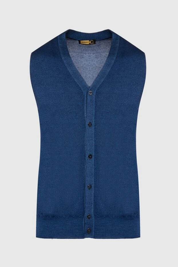 Zilli man men's blue vest buy with prices and photos 164852 - photo 1