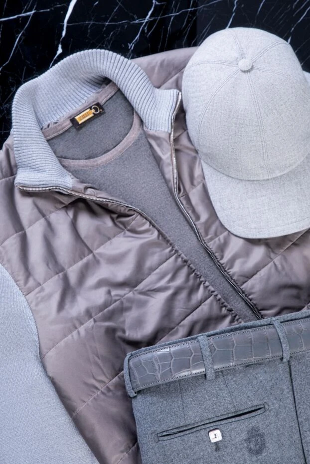 Zilli brown jumper with visible seam effect for men 164897 - photo 2