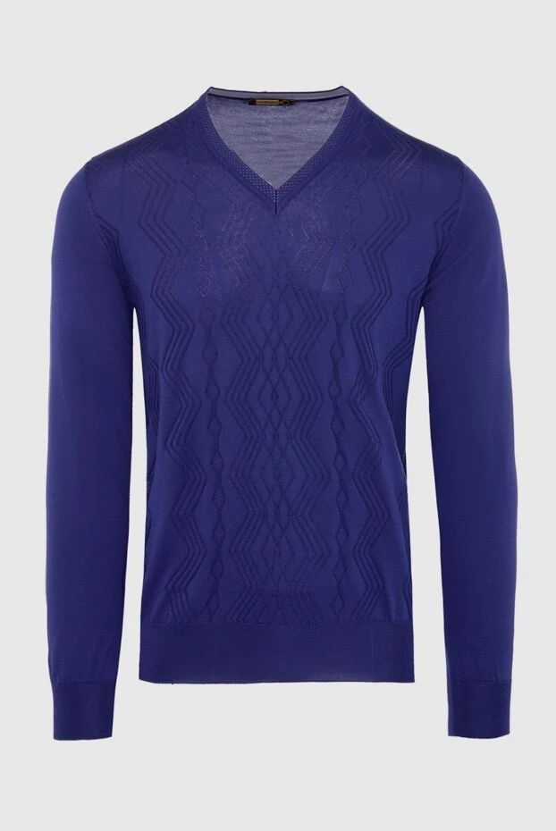 Zilli man purple silk jumper for men buy with prices and photos 164941 - photo 1