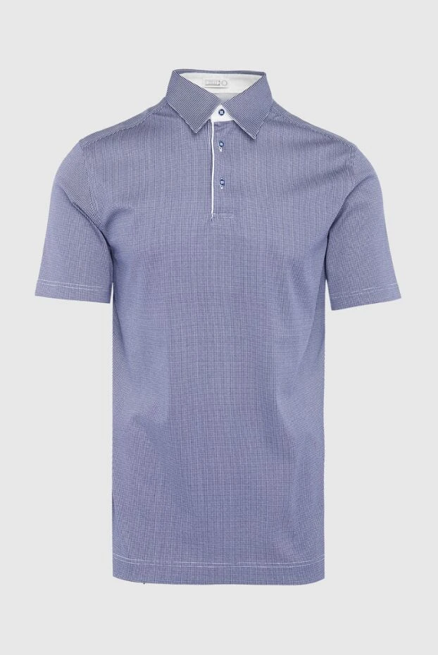 Zilli man cotton polo purple men's buy with prices and photos 164949 - photo 1