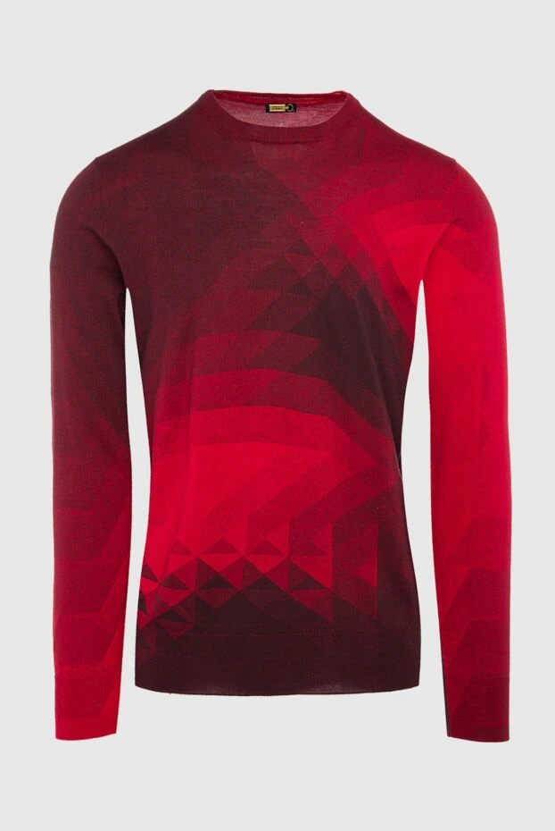 Zilli man cashmere, silk and silk jumper red for men buy with prices and photos 164965 - photo 1