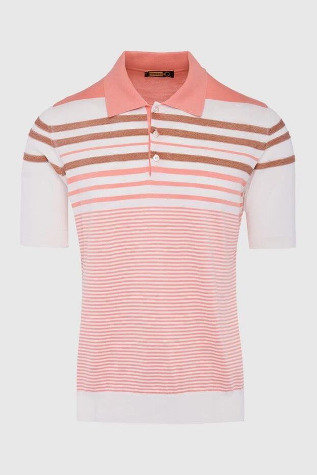 Zilli man cotton and silk polo orange for men buy with prices and photos 164985 - photo 1