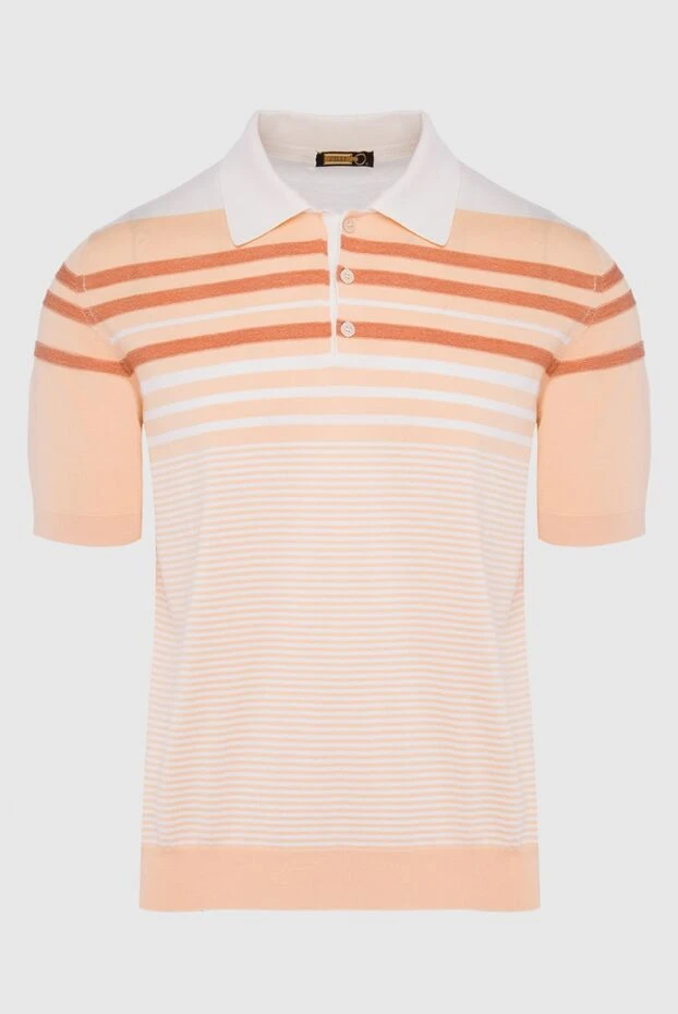 Zilli man cotton and silk polo orange for men buy with prices and photos 164986 - photo 1