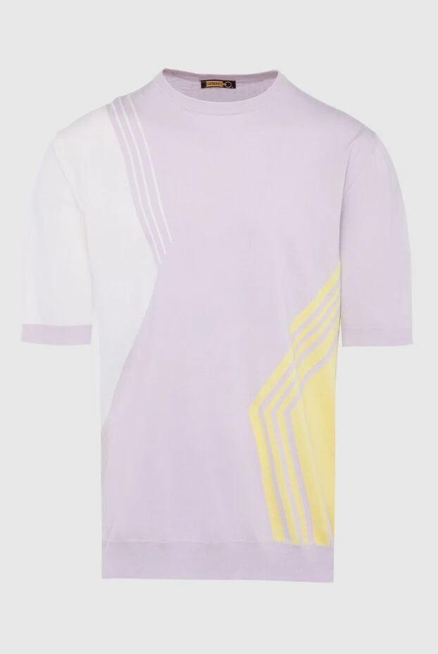 Zilli мужские футболка из хлопка и шелка белая мужская купить с ценами и фото 164992 - фото 1