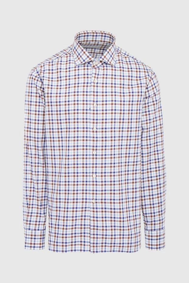 Alessandro Gherardi мужские сорочка из хлопка белая мужская купить с ценами и фото 165028 - фото 1
