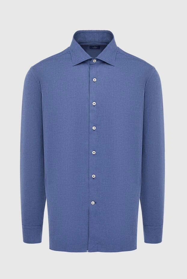 Alessandro Gherardi man blue cotton shirt for men buy with prices and photos 165029 - photo 1