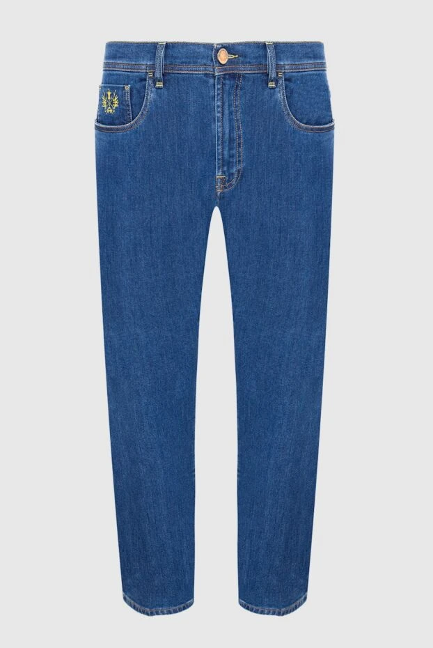 Scissor Scriptor мужские джинсы из хлопка и кашемира синие мужские купить с ценами и фото 165038 - фото 1