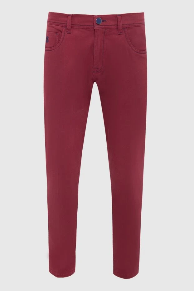 Scissor Scriptor мужские джинсы из хлопка и полиэстера бордовые мужские купить с ценами и фото 165061 - фото 1