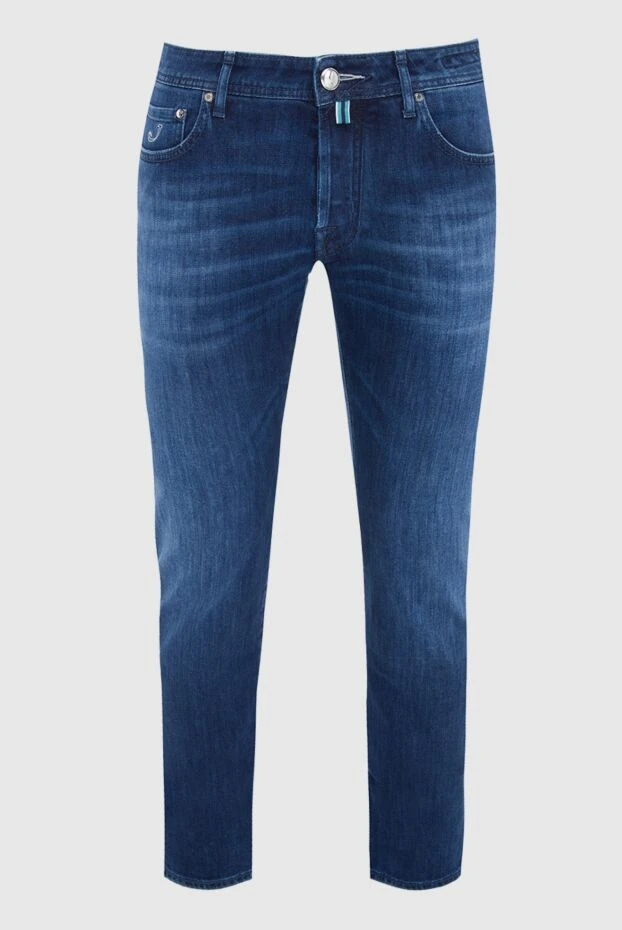 Jacob Cohen blue cotton and elastane jeans for men 165087 - photo 1