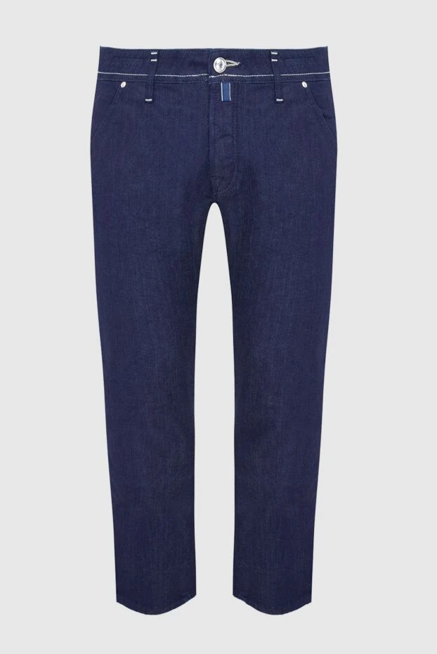 Jacob Cohen мужские джинсы из хлопка и эластана синие мужские купить с ценами и фото 165092 - фото 1