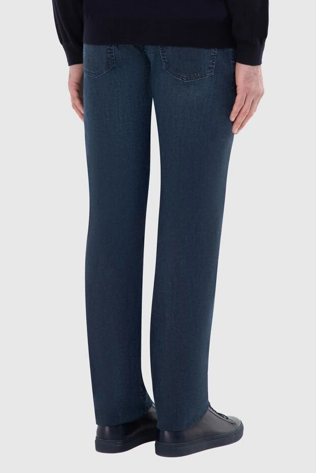 Stefano Ricci blue cotton jeans for men 165122 - photo 3