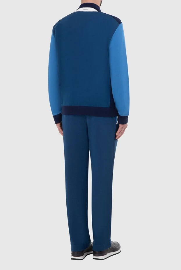 Stefano Ricci sports suit for men made of silk and crocodile leather blue 165159 - photo 3