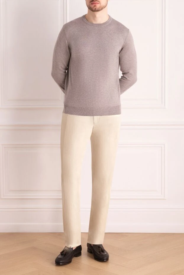 Dalmine man wool jumper beige for men buy with prices and photos 165183 - photo 2