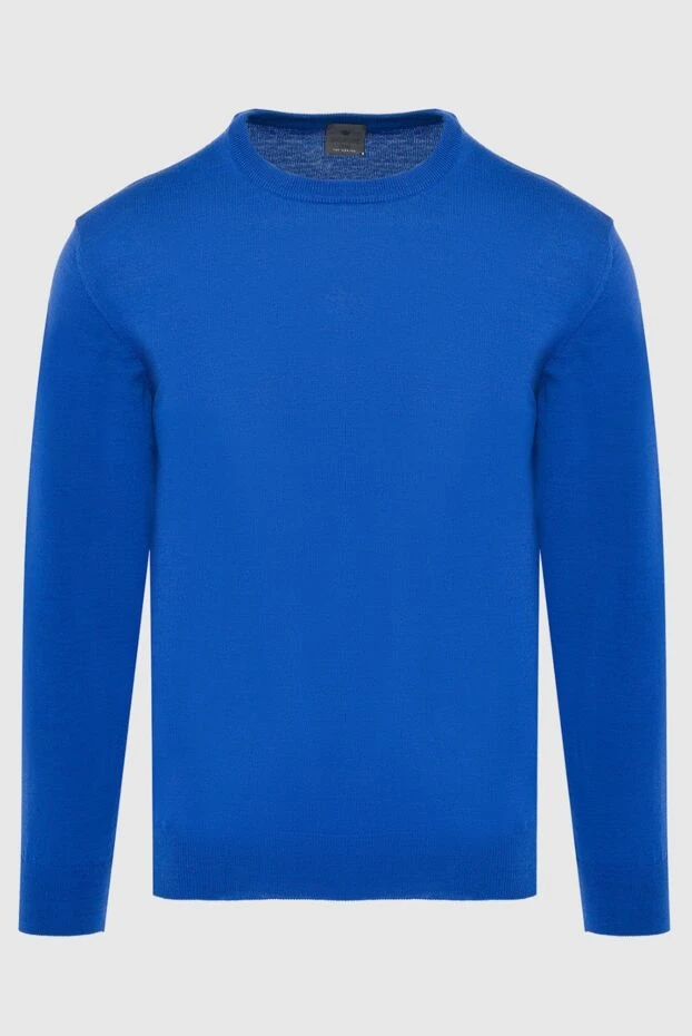 Dalmine blue wool sweater for men 165186 - photo 1