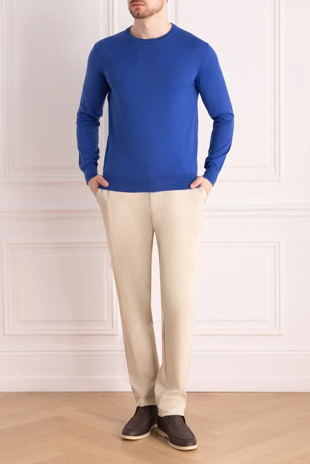 Dalmine man wool jumper blue for men buy with prices and photos 165186 - photo 2