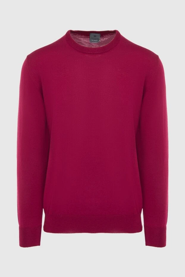 Dalmine man wool jumper burgundy for men 165187 - photo 1