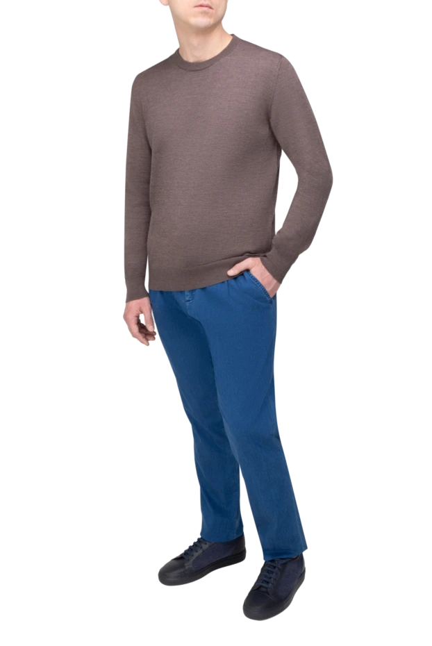 Dalmine man brown wool jumper for men buy with prices and photos 165191 - photo 2