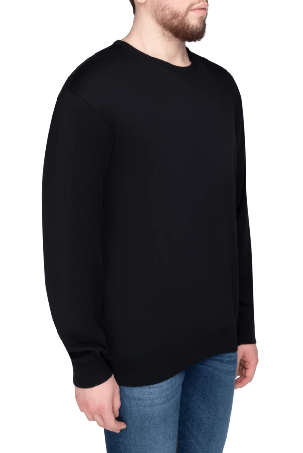 Gran Sasso man blue wool sweater for men 165386 - photo 3