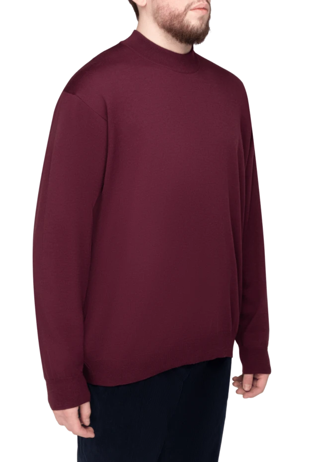 Gran Sasso man blue wool sweater for men 165386 - photo 3