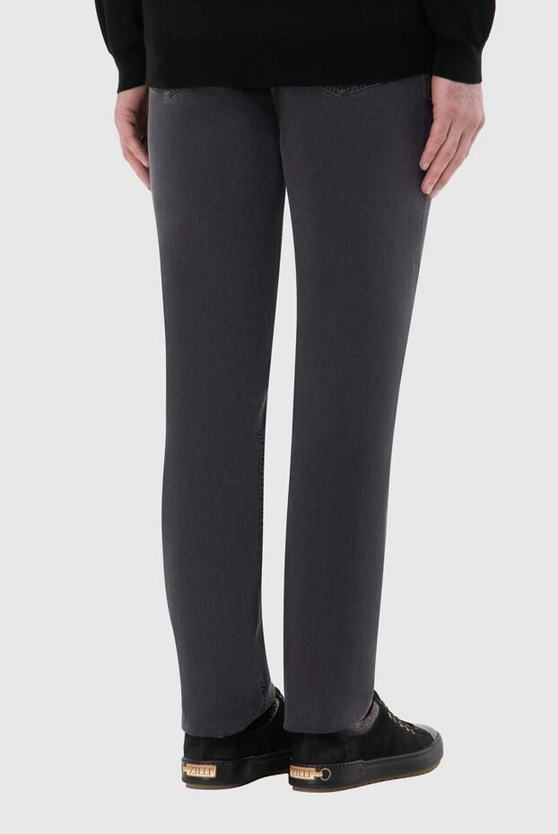 Stefano Ricci gray cotton and polyester jeans for men 165259 - photo 3