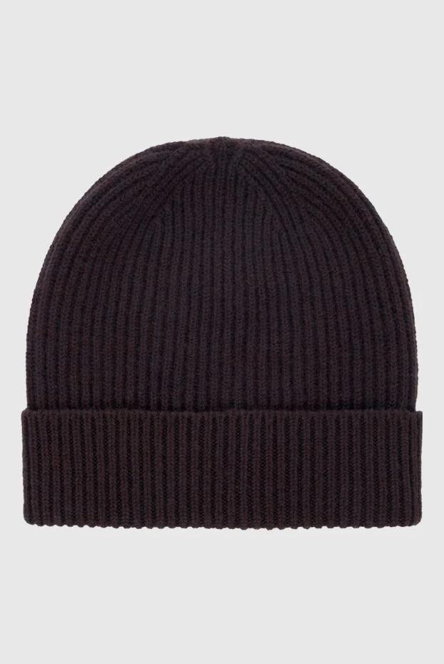 Malo brown cashmere hat for men 165276 - photo 1