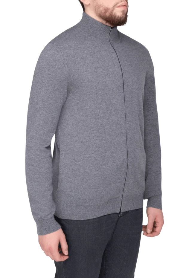 Malo cardigan for men from cashmere gray 165319 - photo 3