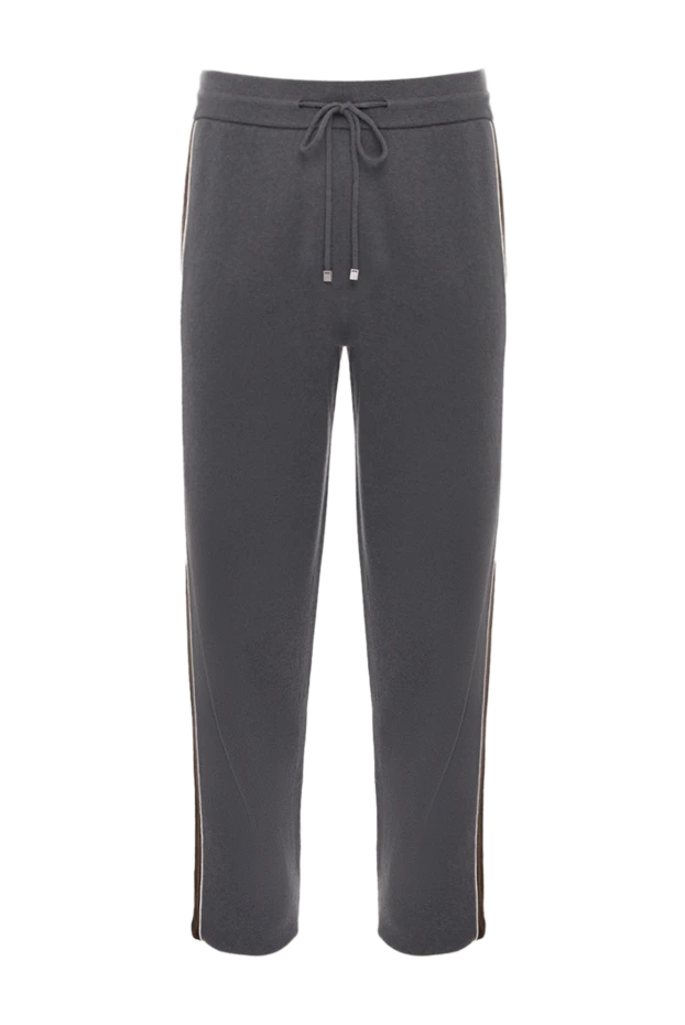 Malo cashmere sports pants for men gray 165325 - photo 1