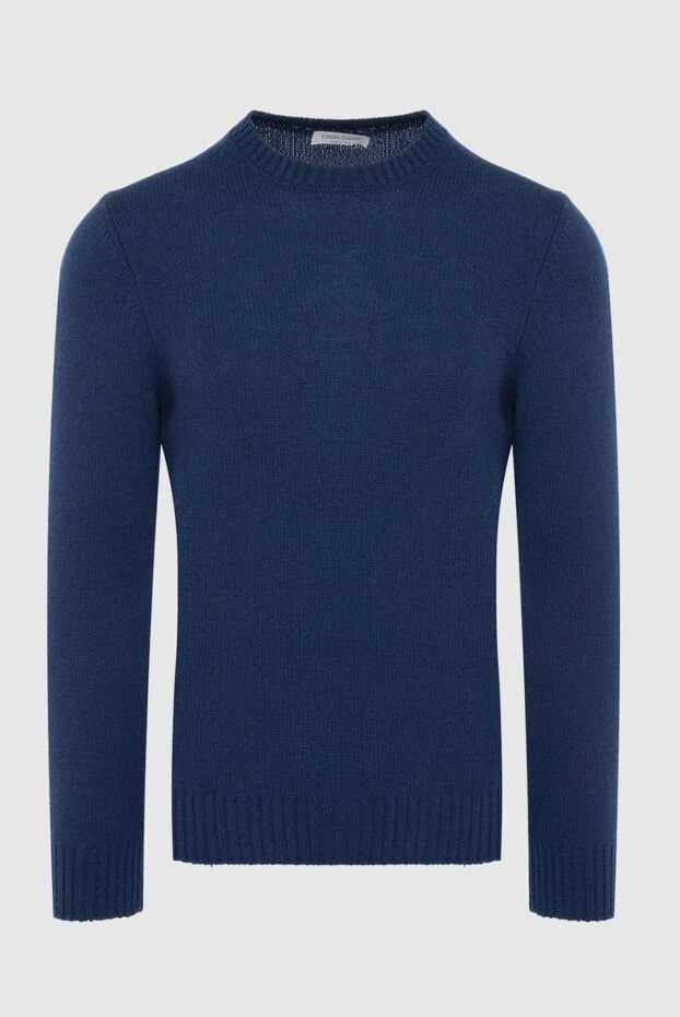 Gran Sasso man wool jumper blue for men buy with prices and photos 165357 - photo 1