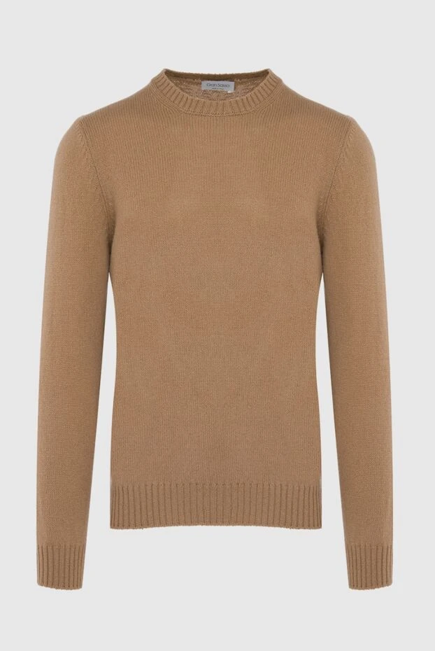 Gran Sasso man brown wool jumper for men buy with prices and photos 165361 - photo 1