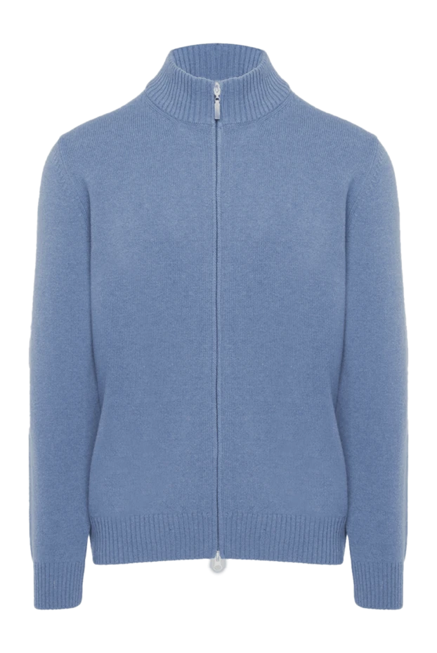 Gran Sasso man men's blue wool cardigan buy with prices and photos 165364 - photo 1