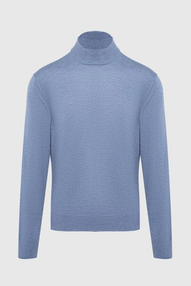 Gran Sasso man men's blue wool golf buy with prices and photos 165370 - photo 1