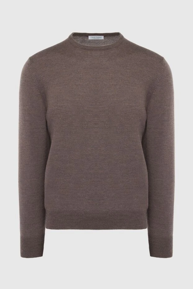 Gran Sasso man brown wool jumper for men buy with prices and photos 165387 - photo 1
