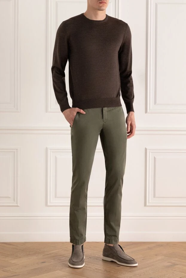 Gran Sasso man brown wool jumper for men buy with prices and photos 165387 - photo 2