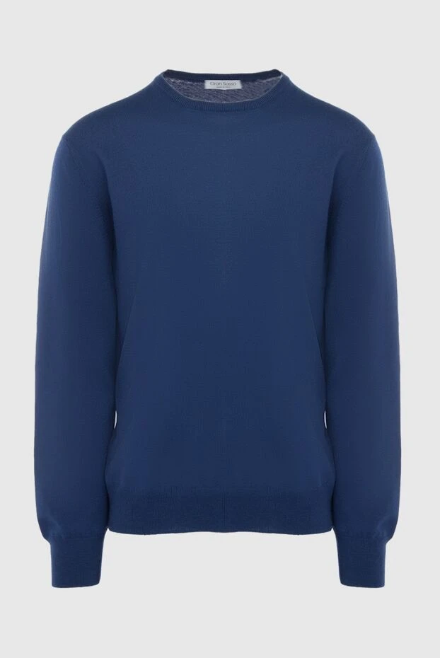 Gran Sasso man wool jumper blue for men buy with prices and photos 165393 - photo 1