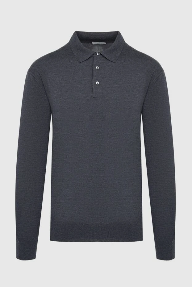Gran Sasso man wool long sleeve polo gray for men buy with prices and photos 165401 - photo 1