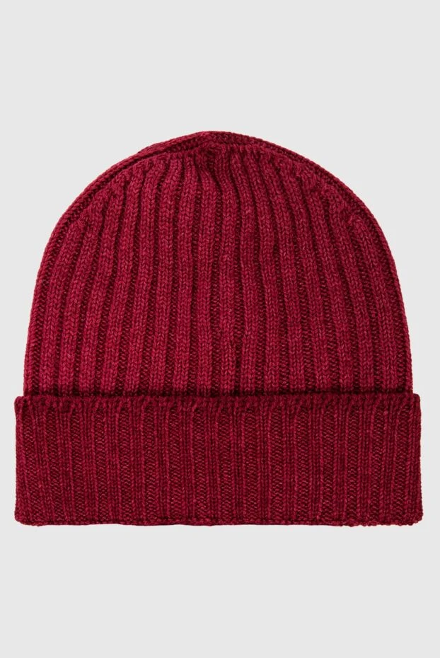 Gran Sasso man wool hat burgundy for men buy with prices and photos 165444 - photo 1
