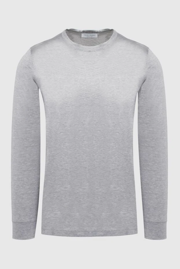 Gran Sasso man long sleeve cotton gray for men buy with prices and photos 165447 - photo 1