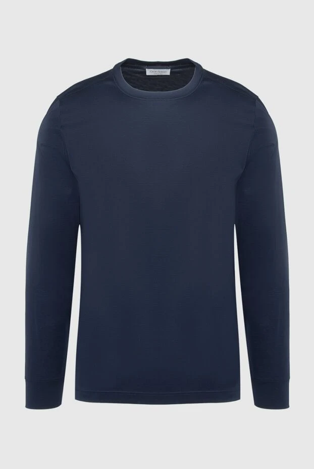 Gran Sasso man long sleeve cotton blue for men buy with prices and photos 165451 - photo 1