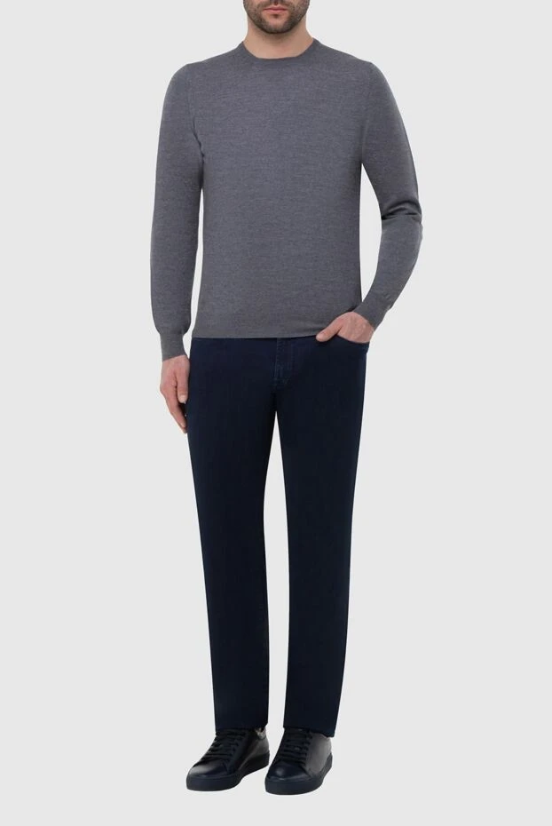 Gran Sasso man wool jumper gray for men buy with prices and photos 165473 - photo 2