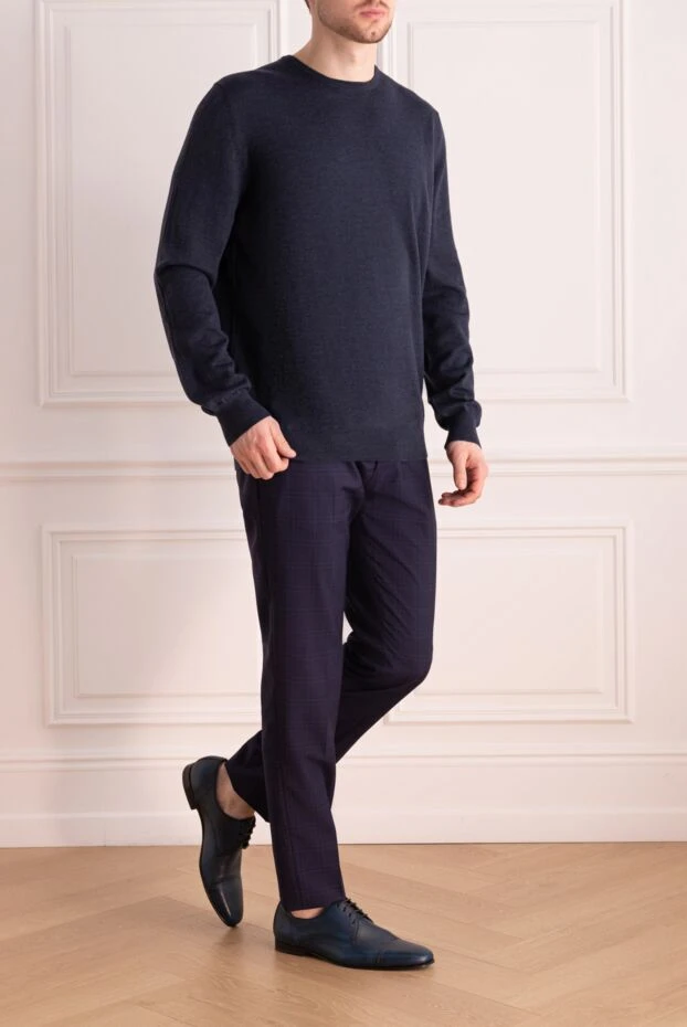 Gran Sasso man wool jumper blue for men buy with prices and photos 165492 - photo 2