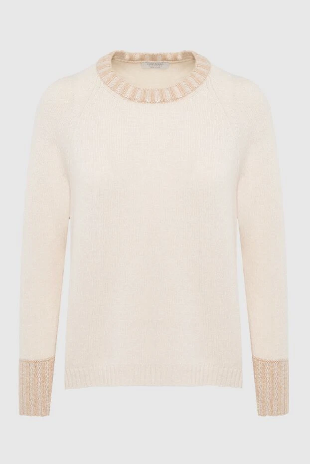 Gran Sasso woman beige cashmere jumper for women buy with prices and photos 165526 - photo 1