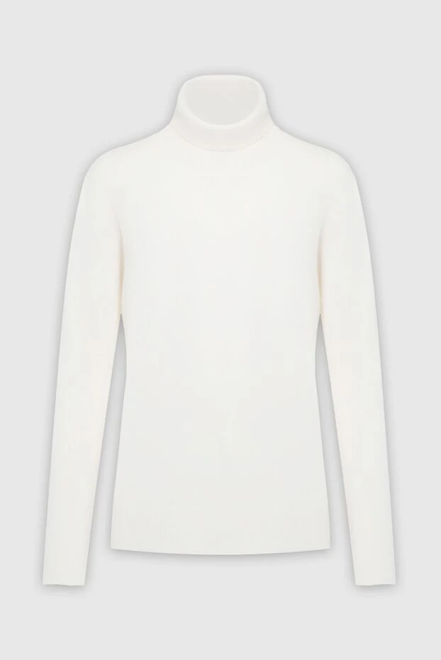 Gran Sasso woman white cashmere golf for women buy with prices and photos 165532 - photo 1