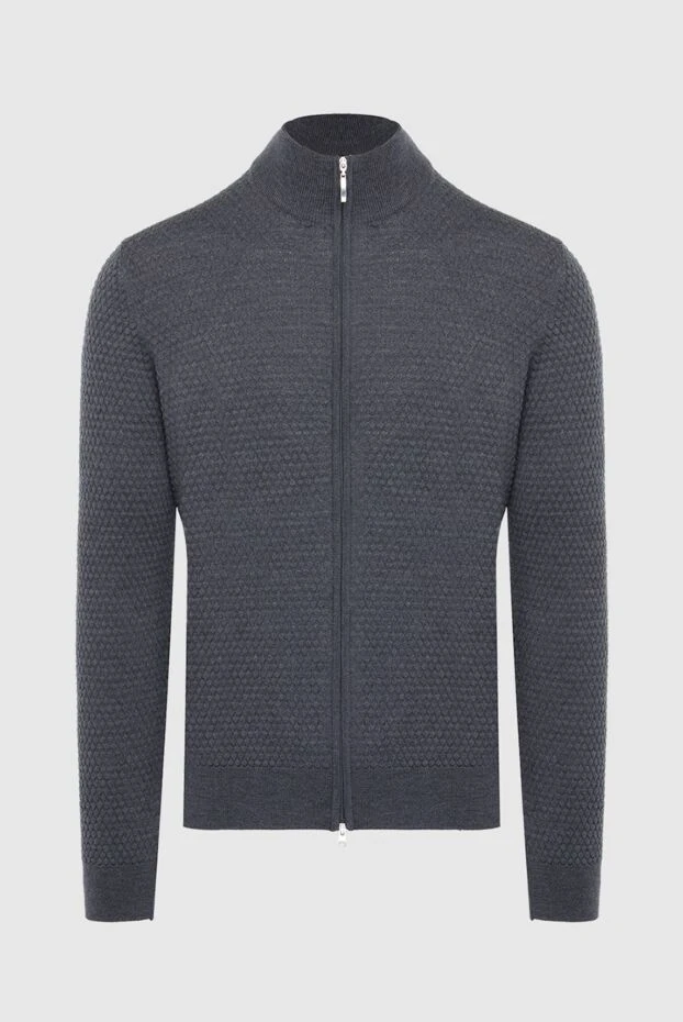 Gran Sasso man men's gray wool cardigan buy with prices and photos 165539 - photo 1