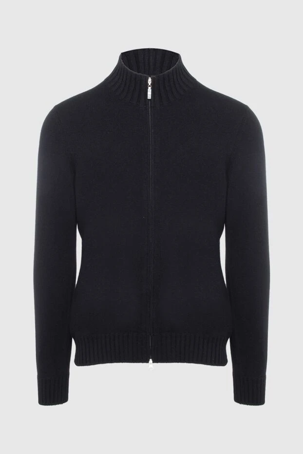 Gran Sasso man men's cashmere cardigan black buy with prices and photos 165562 - photo 1
