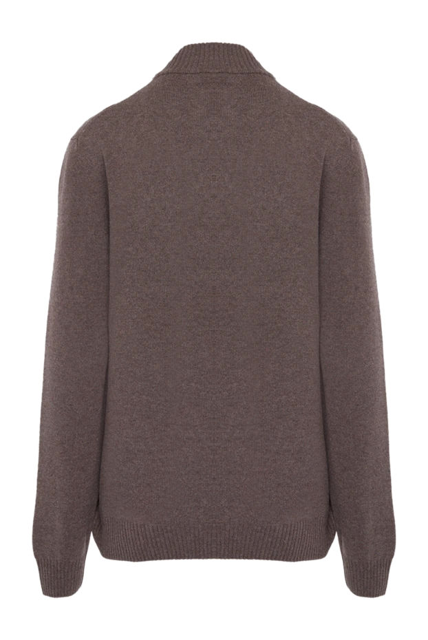 Gran Sasso man men's cardigan made of wool, cashmere and viscose, brown buy with prices and photos 165565 - photo 2