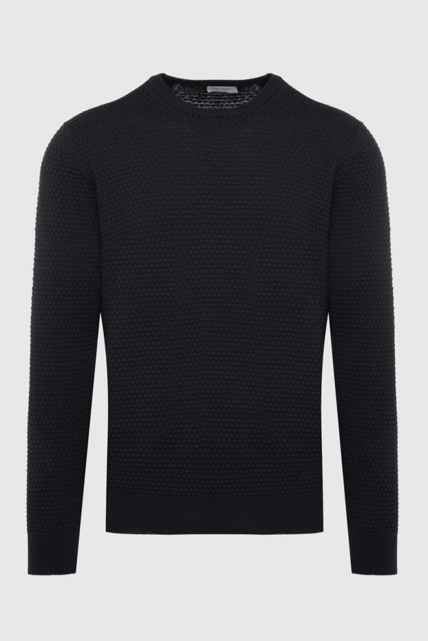 Gran Sasso man black wool jumper for men buy with prices and photos 165624 - photo 1